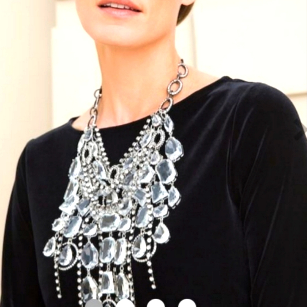 Chico's Chandelier Necklace